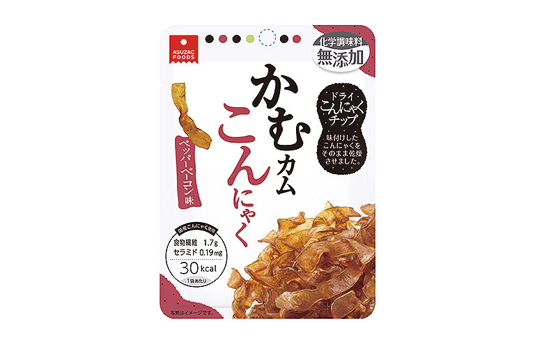 新商品 かむカムこんにゃくペッパーベーコン味 の販売を開始しました